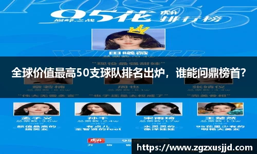 全球价值最高50支球队排名出炉，谁能问鼎榜首？